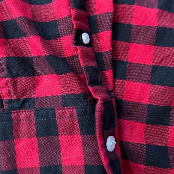 J Crew Boys Buffalo Check Button-down - Picture 2 of 9
